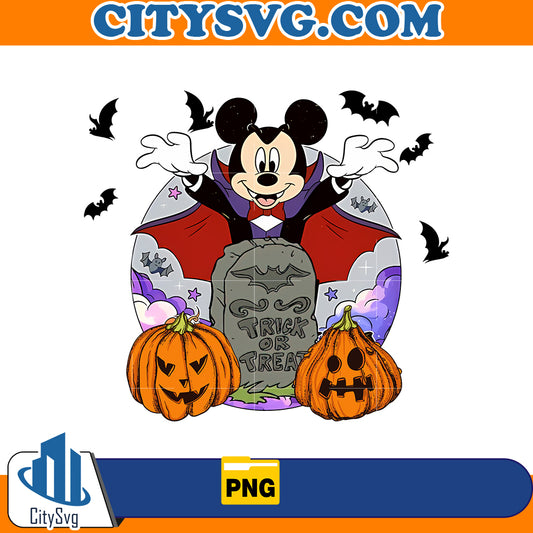 Mickey's Hallween Trick or Treat Png