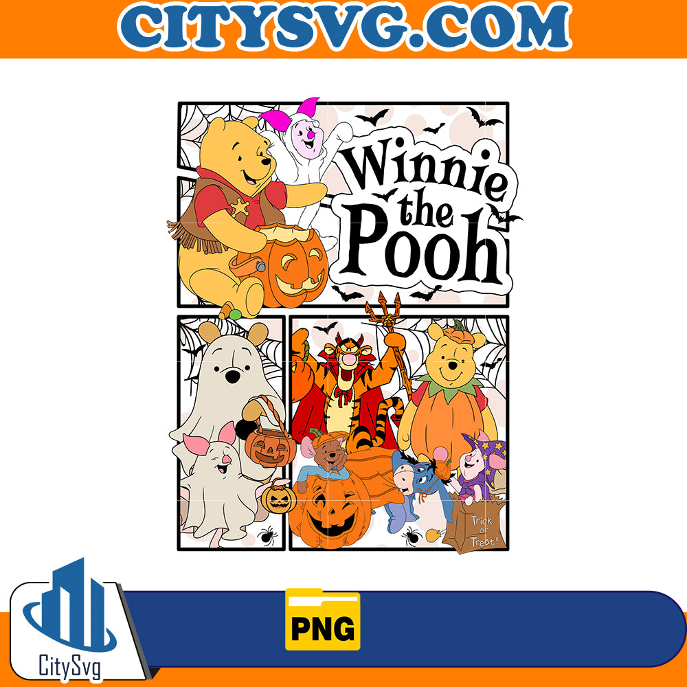 Winnie the Pooh Halloween Png