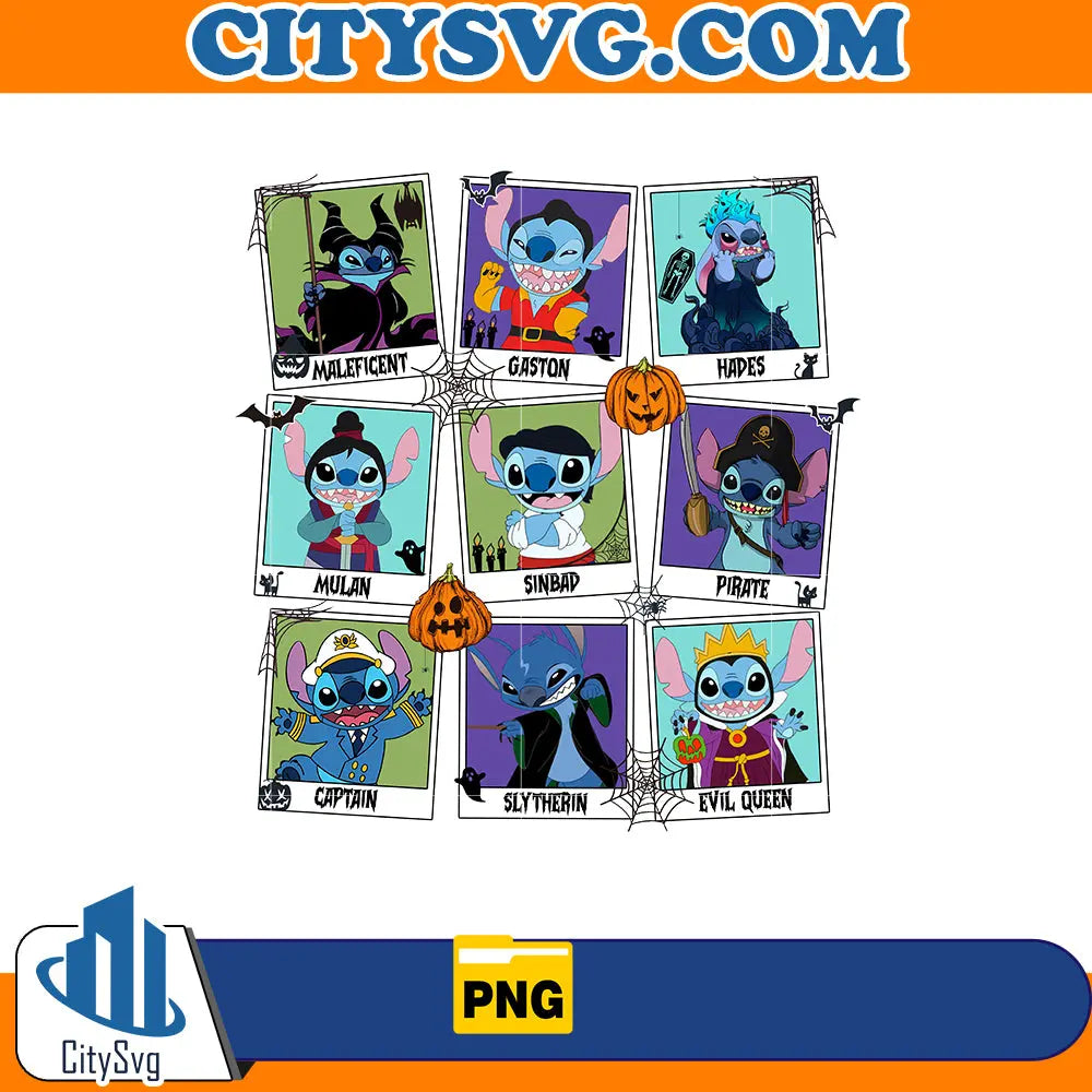 Photo Stitch Halloween Png CitySvg