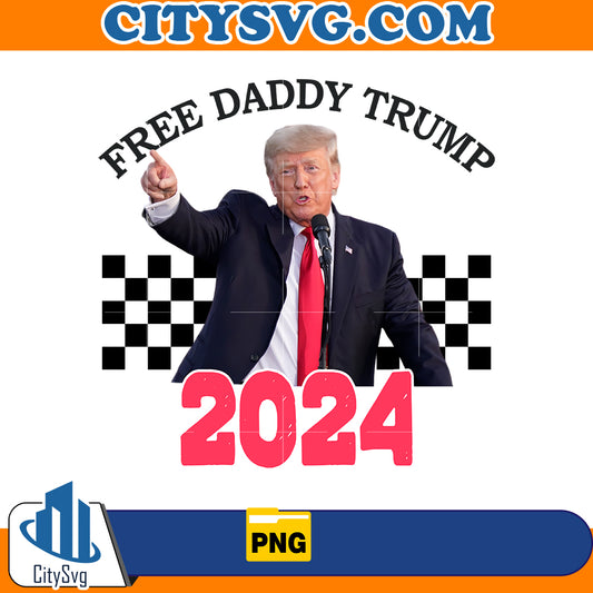 Free daddy trump 2024 png