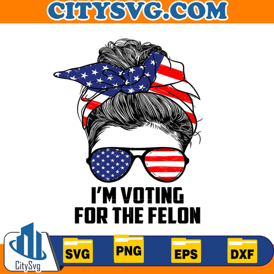 I'm voting for the felon svg