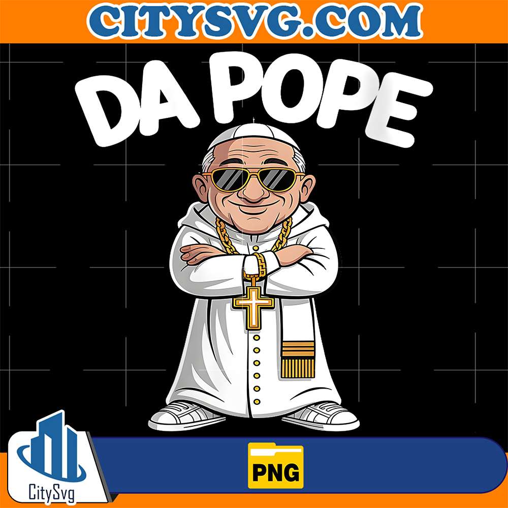 Da Pope From Chicago First American Png – CITYSVG