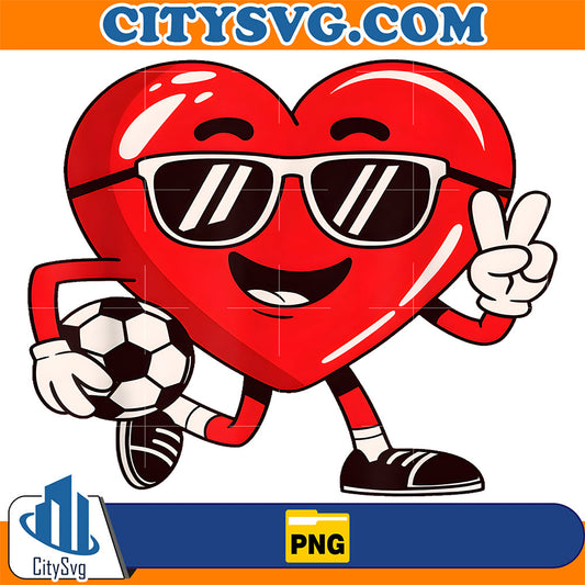 Dabbing Heart Dab Cute Valentines Day Boys Soccer Png CitySvg