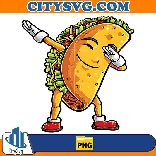 Dabbing-Taco-Cinco-De-Mayo-Mexican-Food-Dab-Png