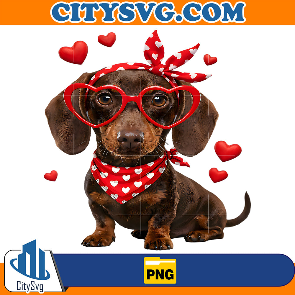 Dachshund-Valentines-Day-Wiener-Dog-Lover-Weenie-Heart-Png