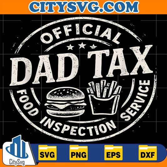 Dad-Tax-Official-Food-Inspection-Service-Svg