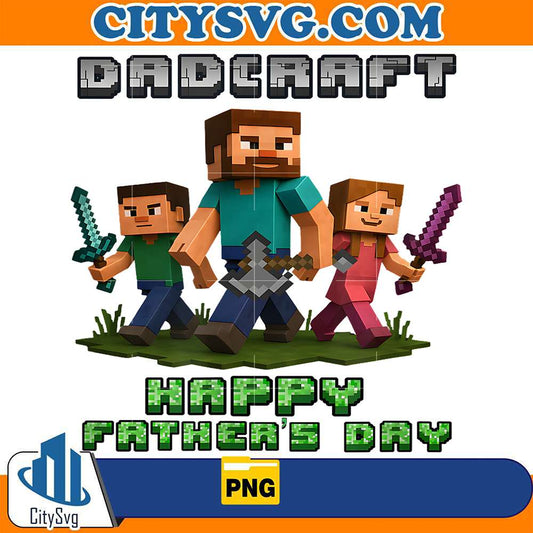 Dadcraft-Gamer-For-Happy-Father-s-Day-Png