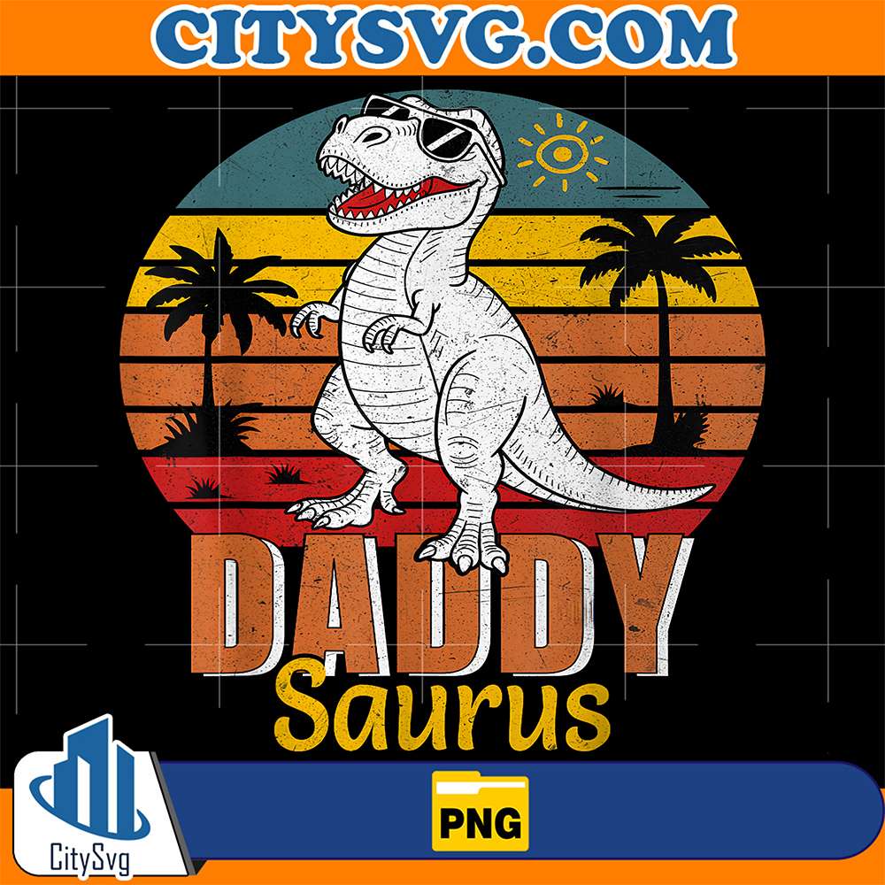Daddysaurus-T-Rex-Dinosaur-Png