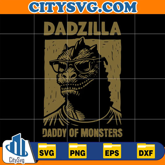 DadzillaDaddyOfMonstersSvg