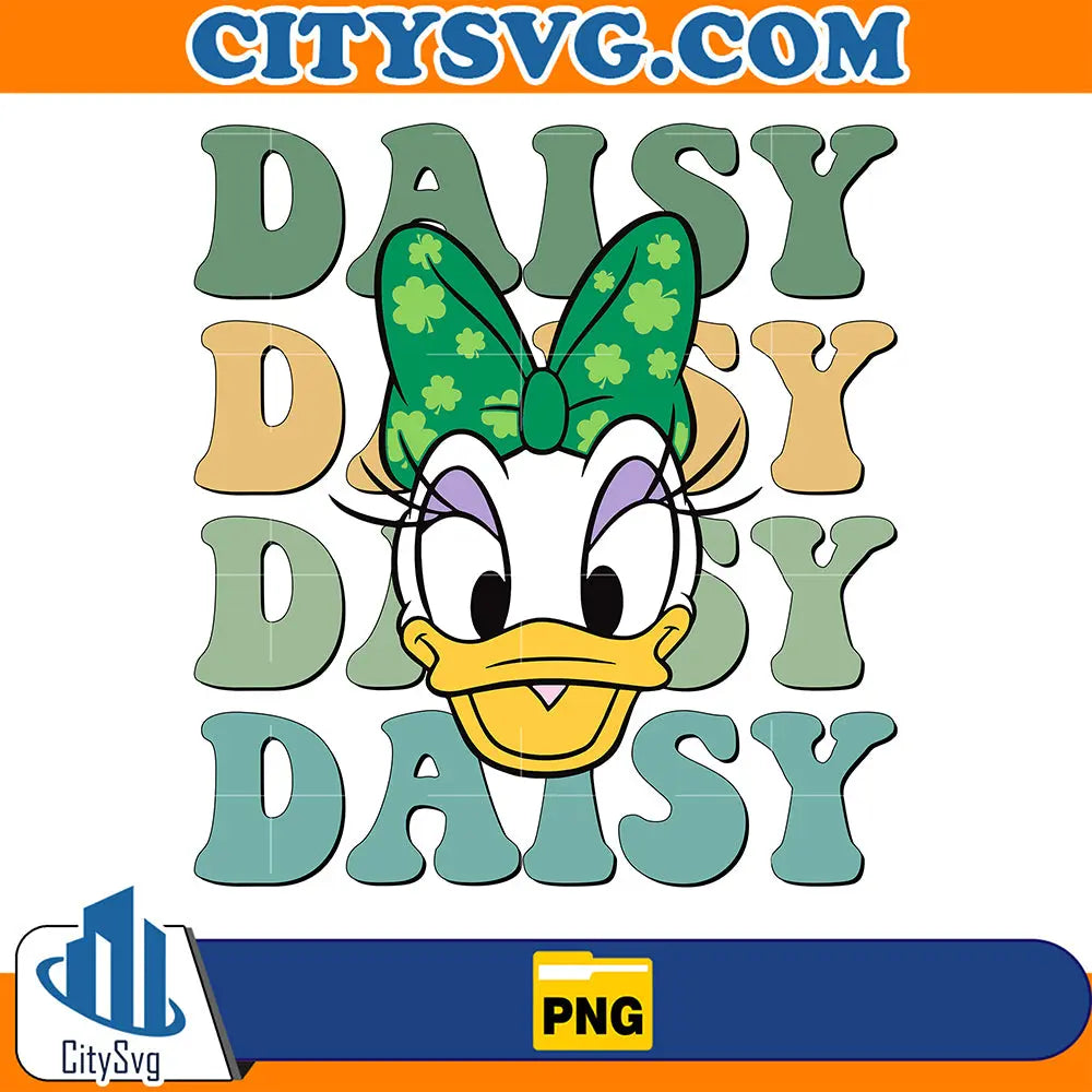 DaisyDuckStPatricksDayPng