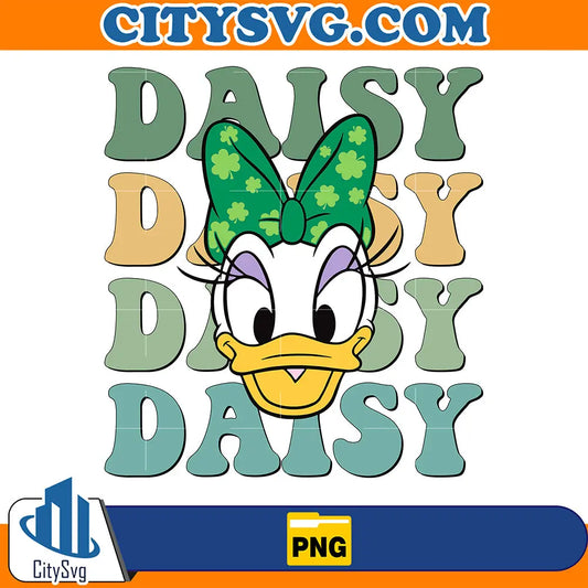 DaisyDuckStPatricksDayPng
