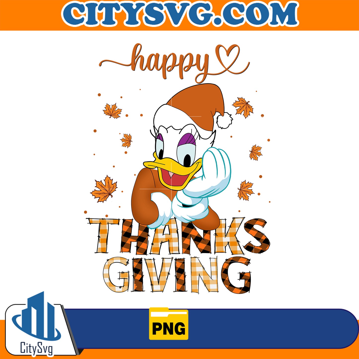 DaisyHappyThanksgivingPng