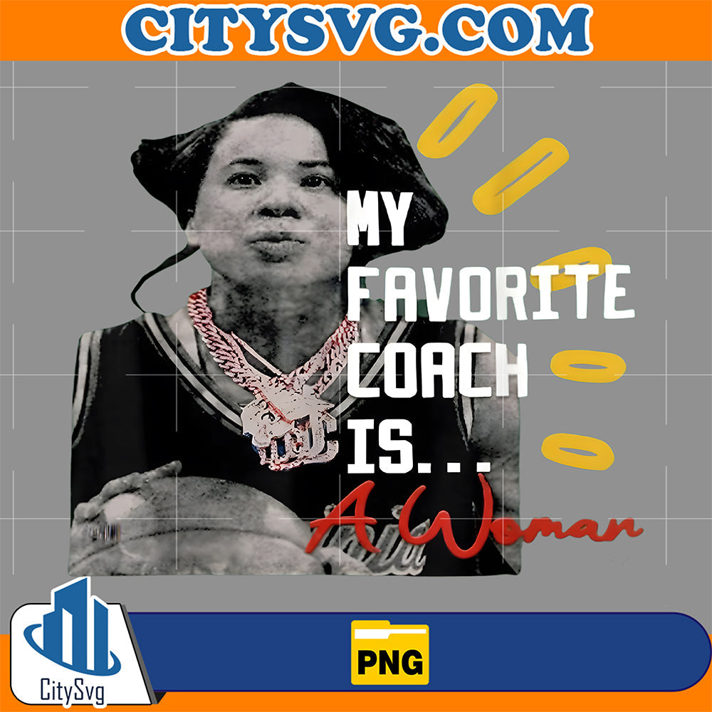 Dawn Staley My Favorite Coach Is A Woman Official Png CitySvg