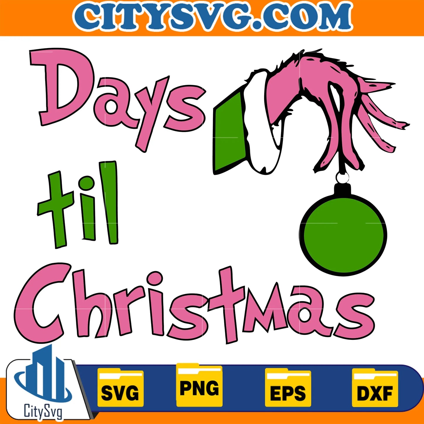 DaysTilGrinchChristmasSvg