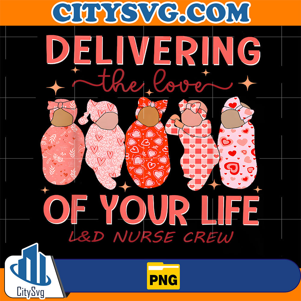 Delivering-The-Love-Of-Your-Life-Valentine-s-Day-L-D-Nurse-Png