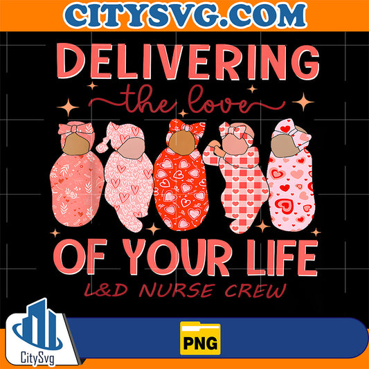 Delivering-The-Love-Of-Your-Life-Valentine-s-Day-L-D-Nurse-Png