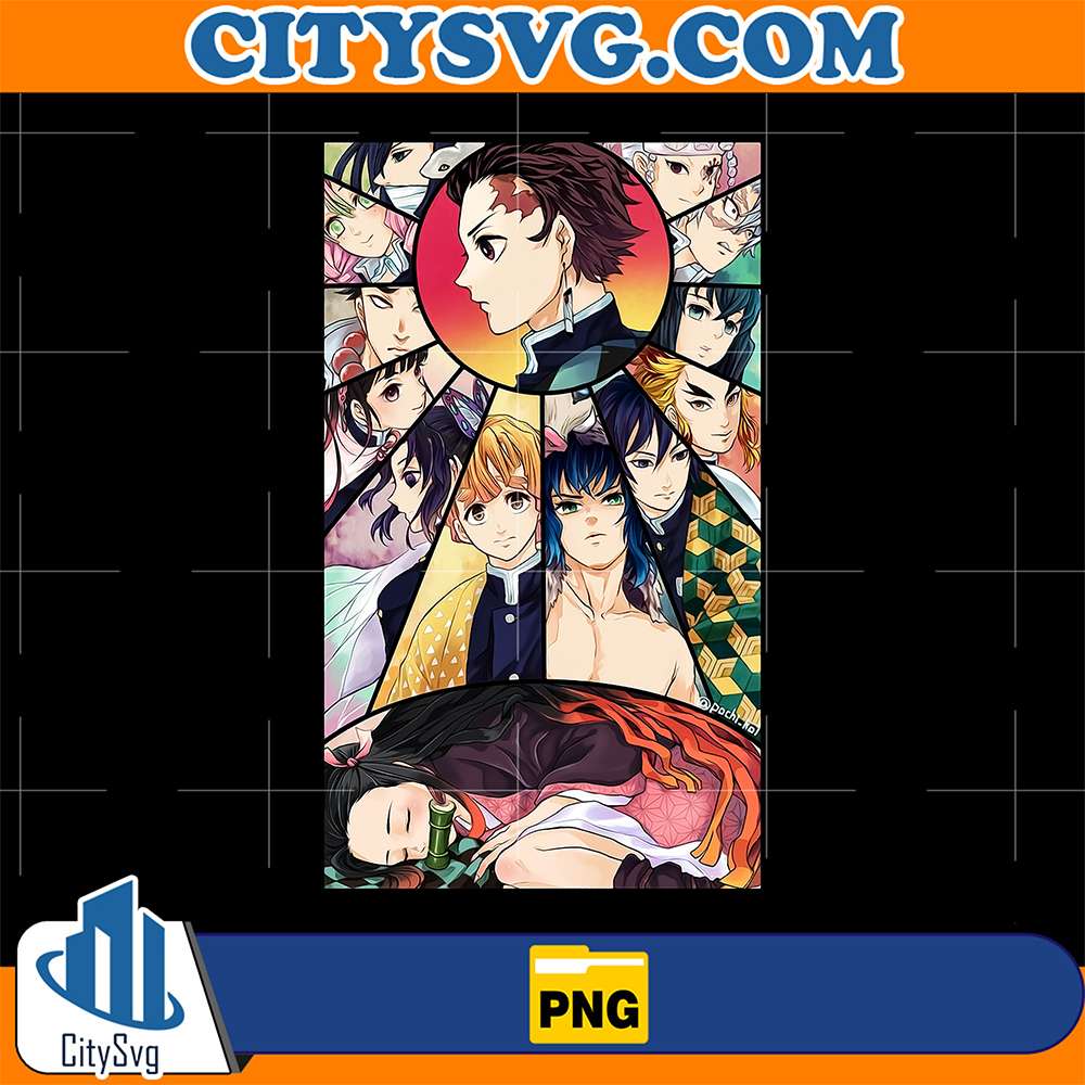 Demon-Slayer-Characters-And-Hashira-Png