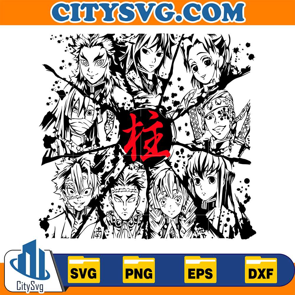 Demon-Slayer-Hashira-Svg