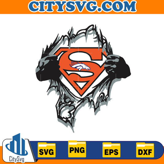 Super Denver Broncos Svg