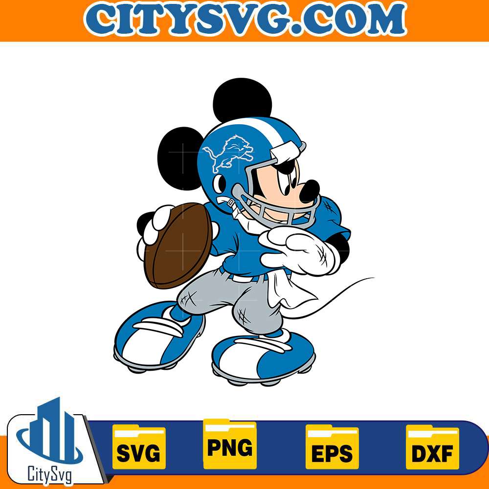 Detroit-Lions-Mickey-Svg