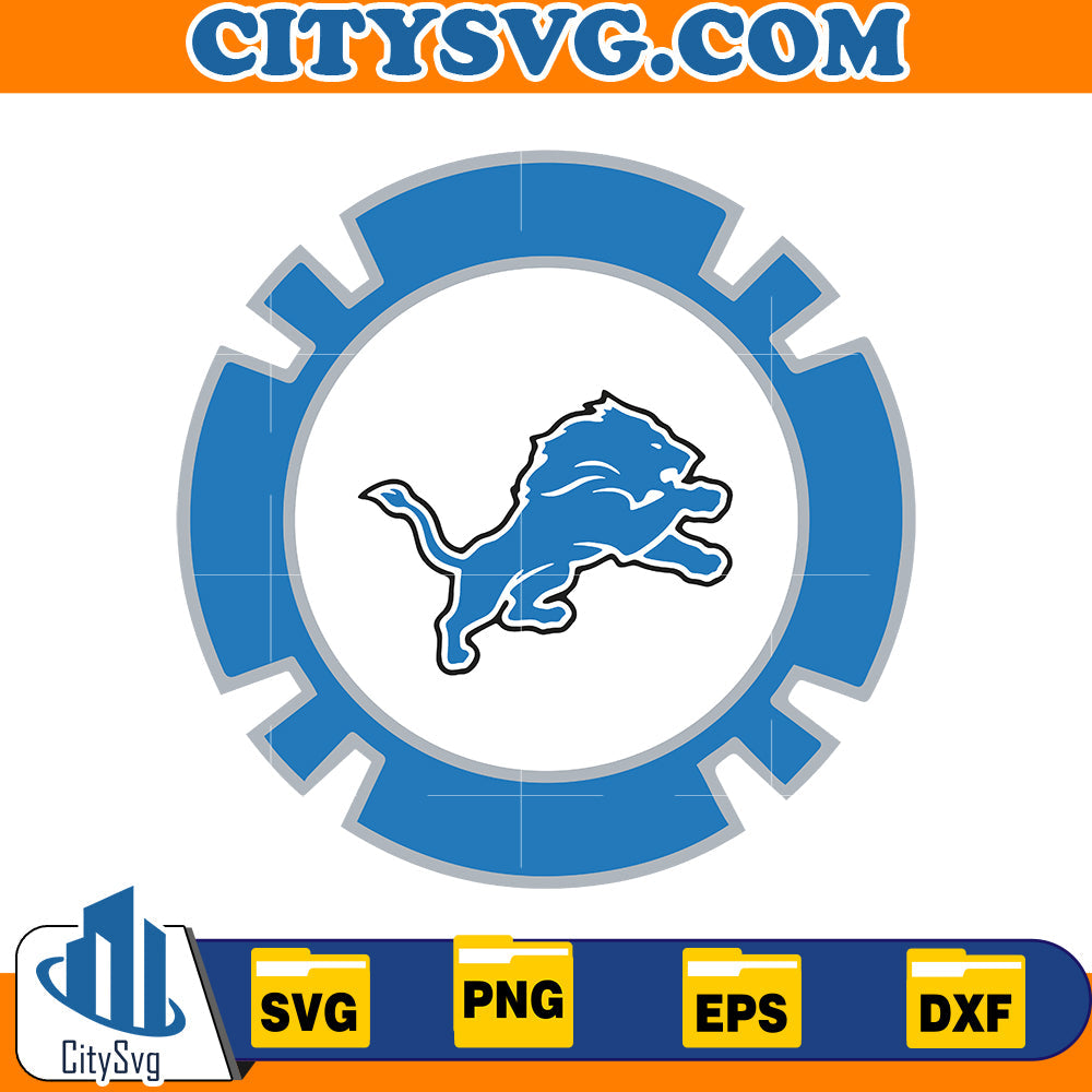 Detroit Lions Svg