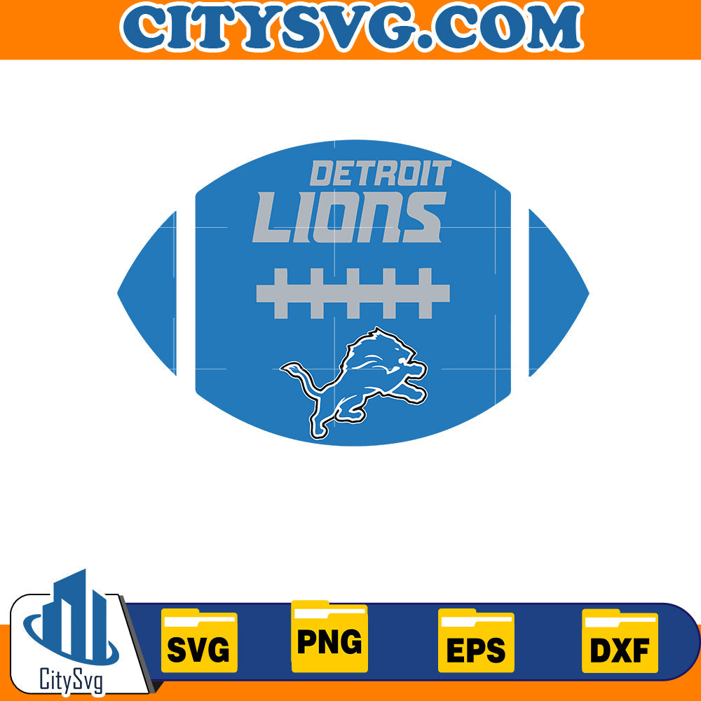 Detroit Lions Svg