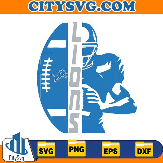 Detroit Lions Svg