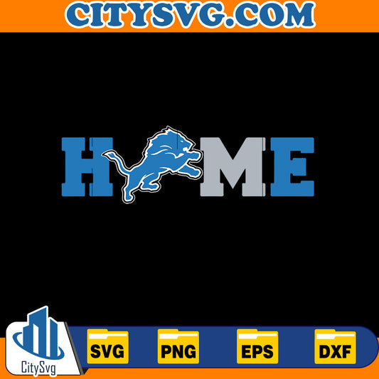 Home Detroit Lions Svg