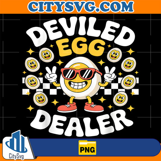 Deviled-Egg-Dealer-Retro-Thanksgiving-Food-Deviled-Egg-Png