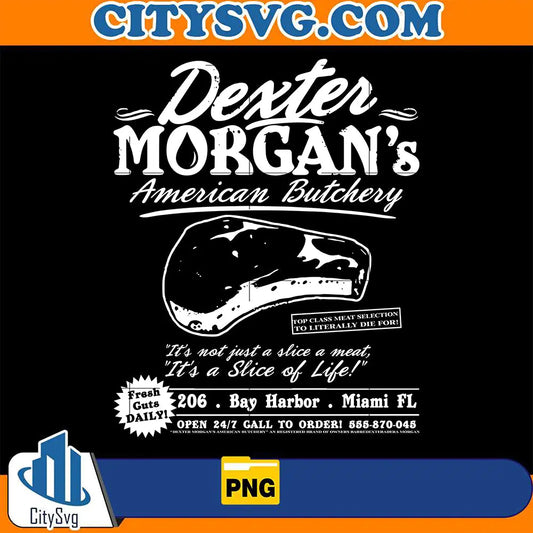 DexterMorgan_sAmericanButcheryWhitePng
