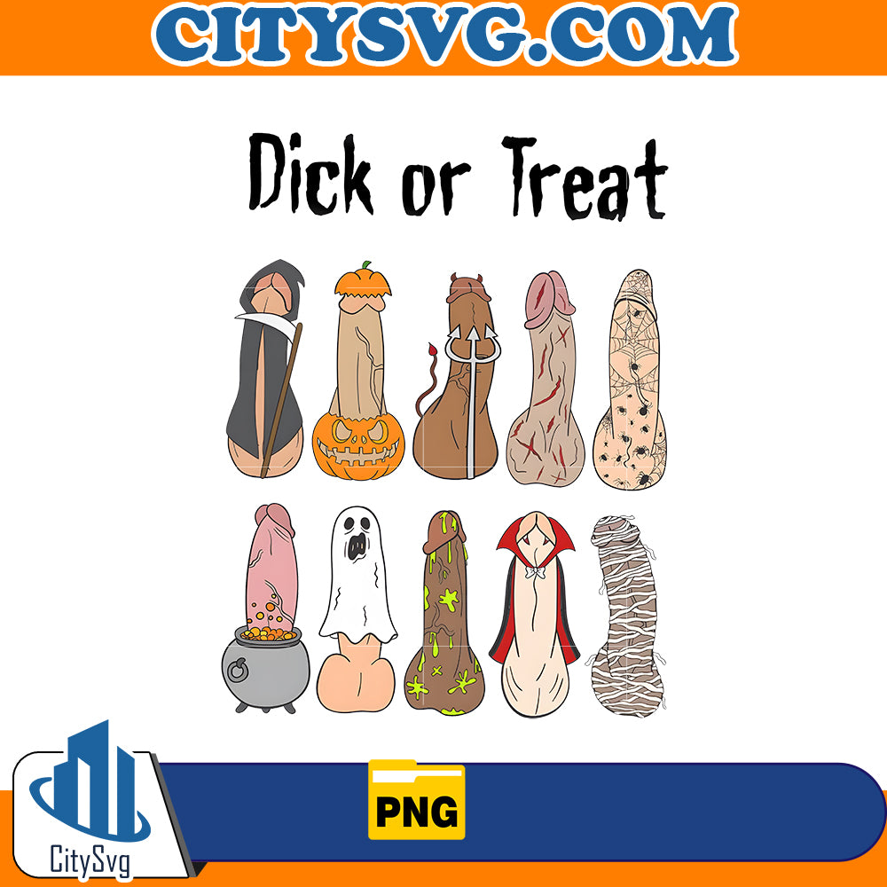 Dick or Treat Png