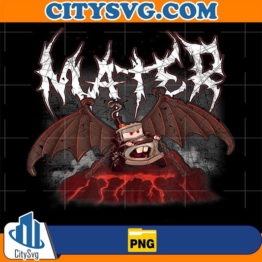 Disney-Cars-Metal-Bat-Rocker-Mater-Png