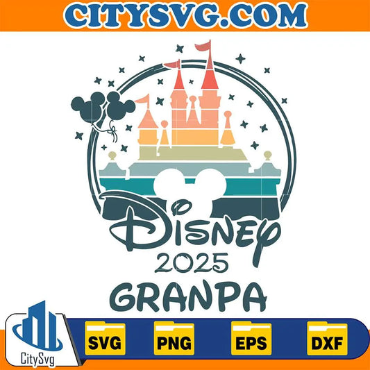 Disney-Castle-2025-Grandpa-Svg