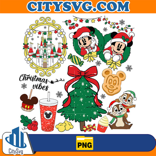 Disney-Christmas-Vibes-Png
