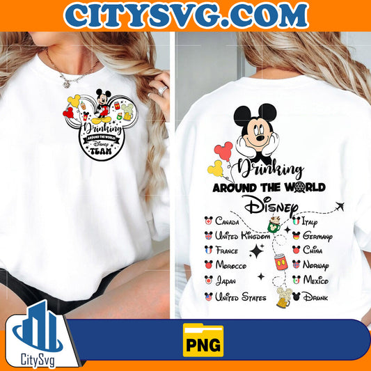 Disney-Epcot-Drinking-Around-The-World-Png