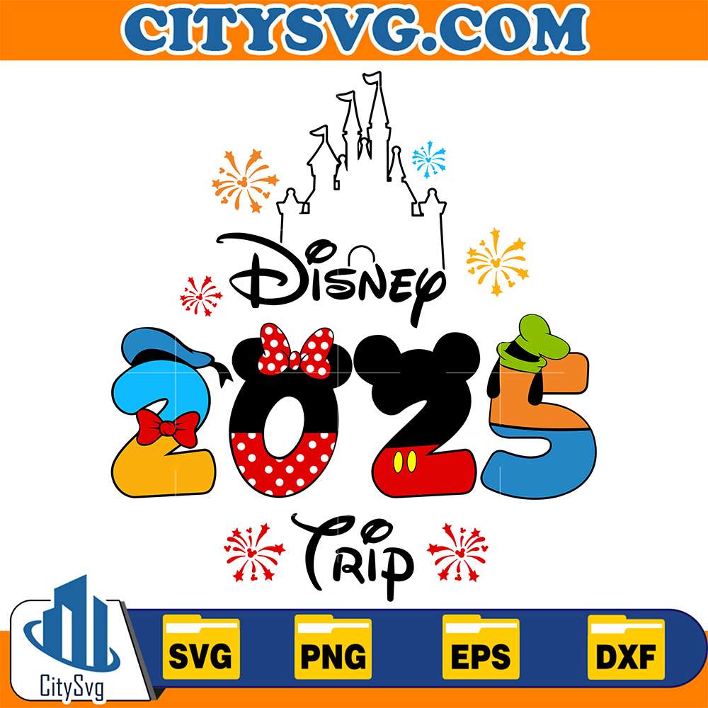 Disney-Family-2025-Trip-Svg