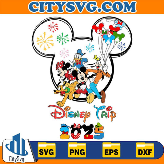 Disney-Family-Trip-2025-Svg-1