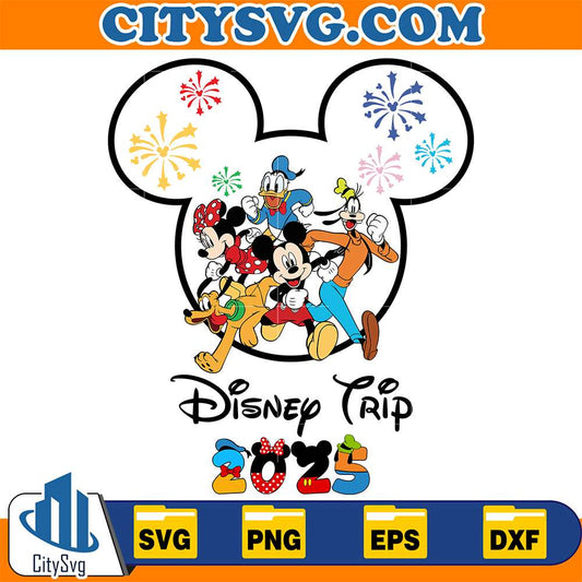 Disney-Family-Trip-2025-Svg-2