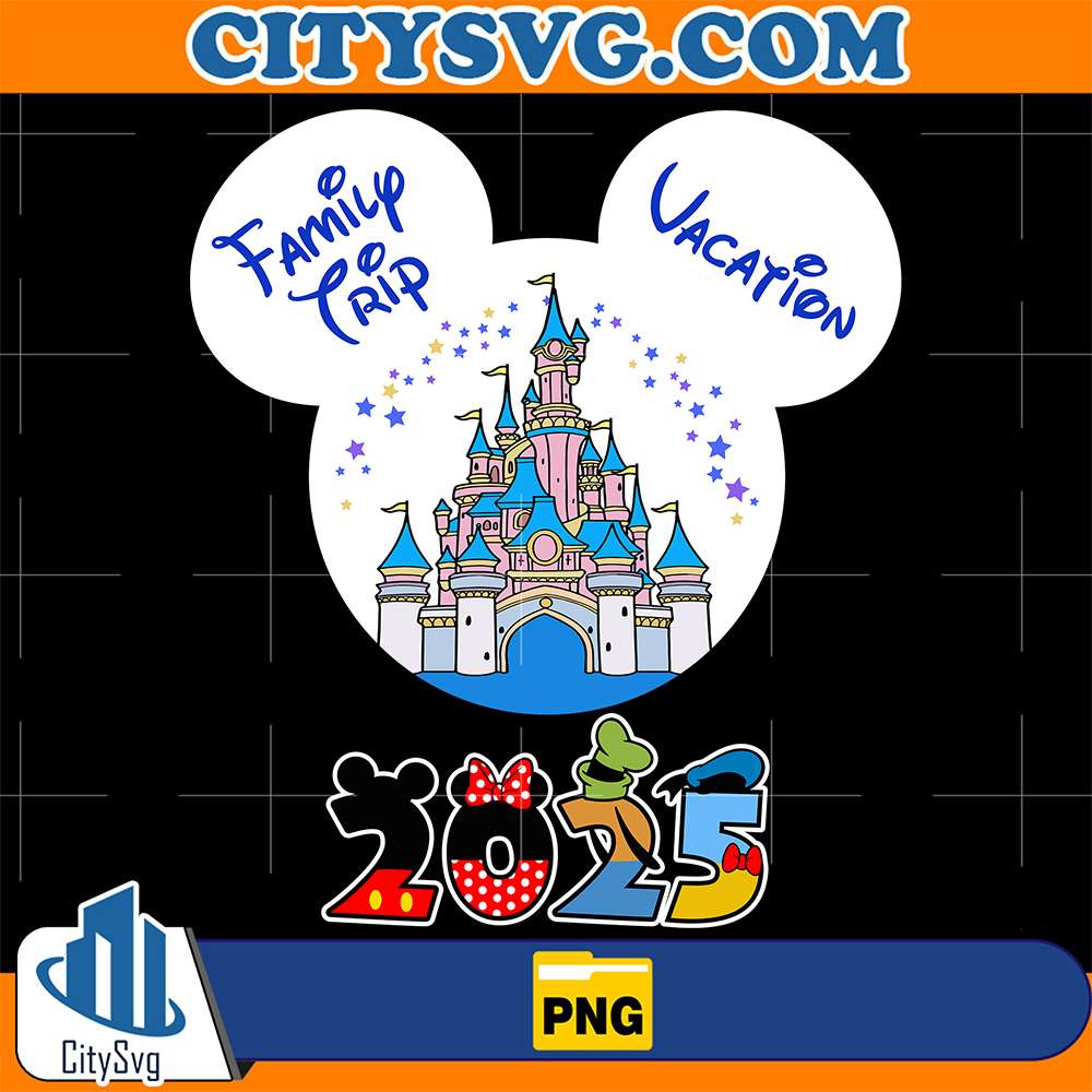 Disney-Family-Trip-Vacation-2025-Png