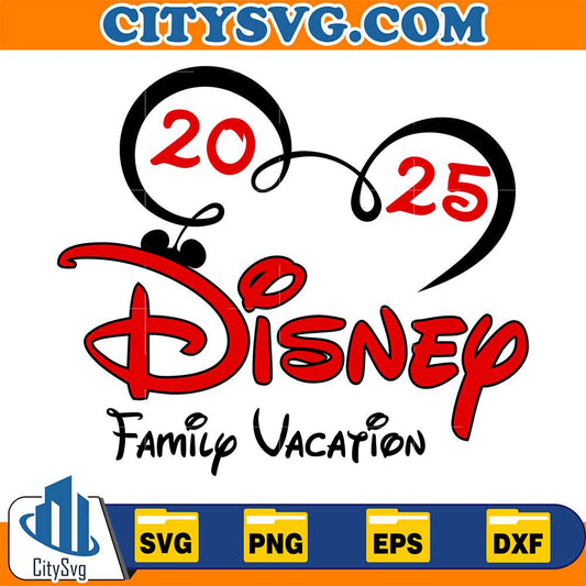 Disney-Family-Vacation-2025-Svg