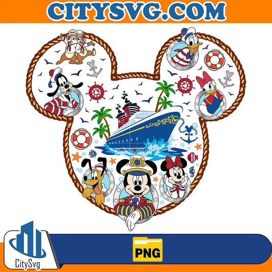 Disney-Family-Vacation-Cruise-Png