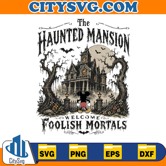 Disney-Halloween-Mickey-Haunted-Mansion-Svg