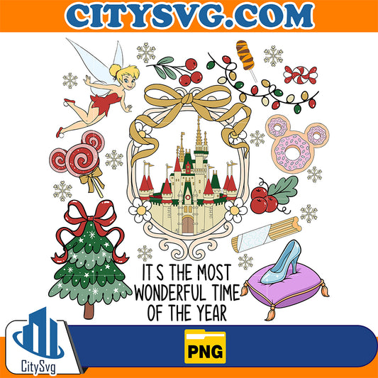 Disney-It-s-The-Most-Wonderful-Time-Of-The-Year-Christmas-Png