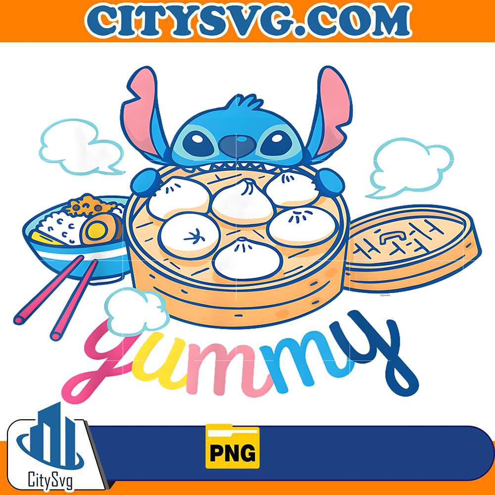 Disney-Lilo-Stitch-Yummy-Bao-Bun-Dim-Sum-Png