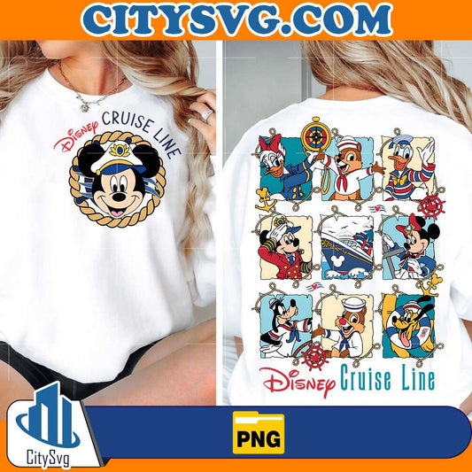Disney-Mickey-And-Friends-Cruise-Line-Png
