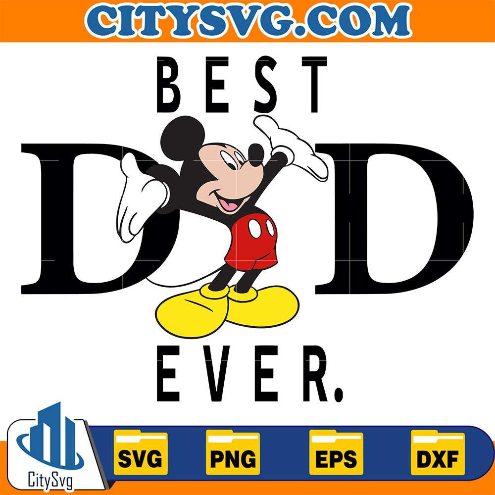 Disney-Mickey-Best-Dad-Ever-Svg