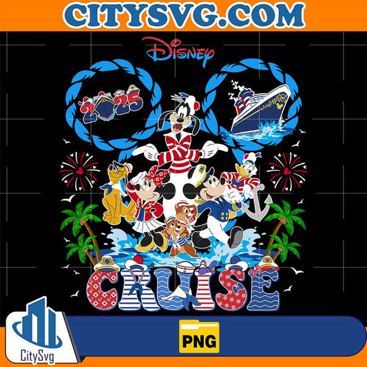 Disney-Mickey-Family-Cruise-Png