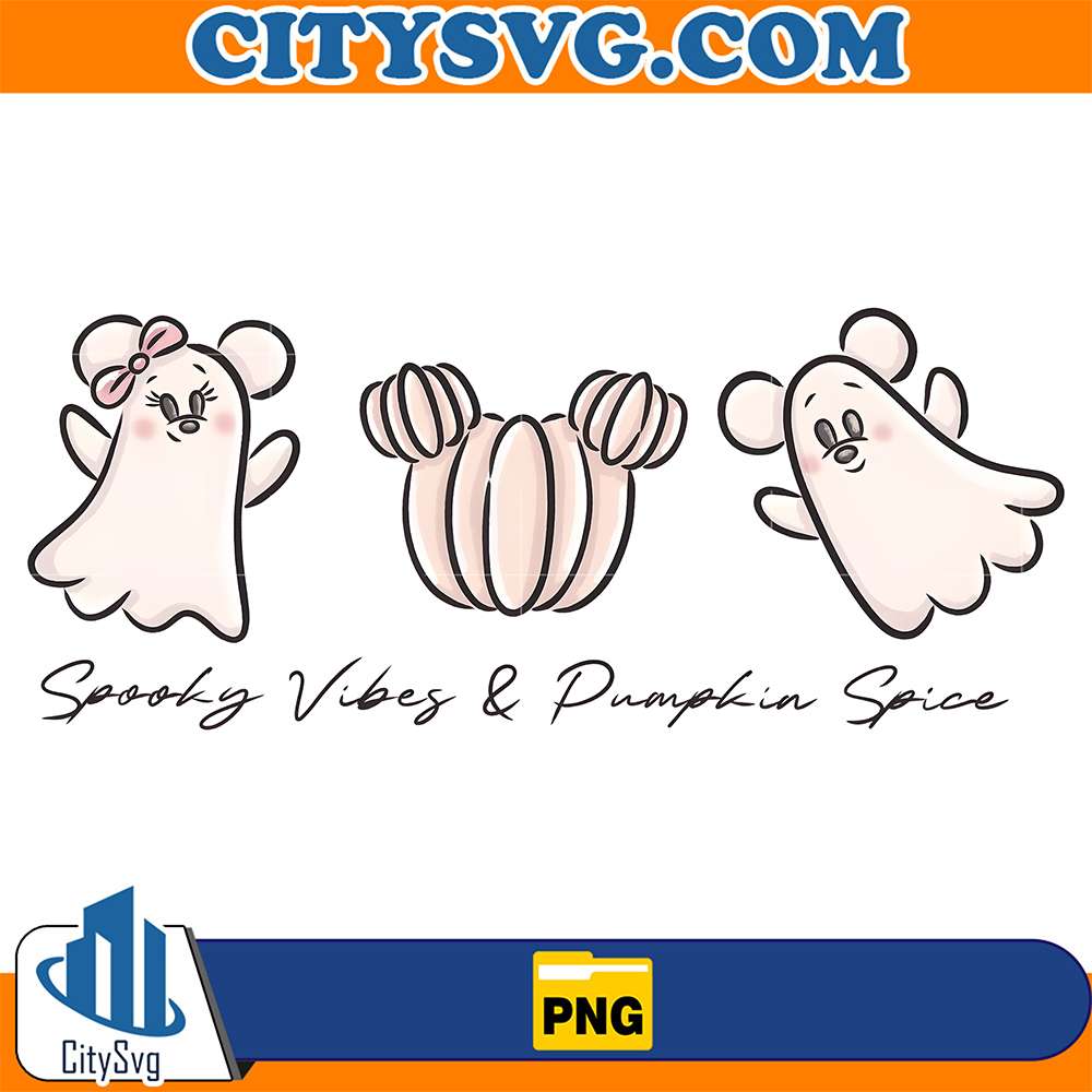 Disney-Mickey-Minnie-Ghost-Png