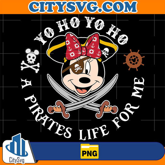 Disney-Minine-Yo-Ho-Yo-Ho-A-Pirates-Life-For-Me-Png