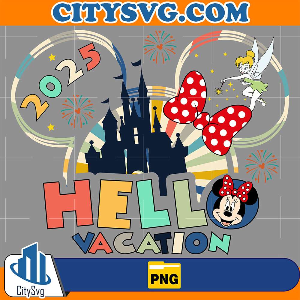 Disney-Minnie-Family-Trip-2025-Hello-Vacation-Png